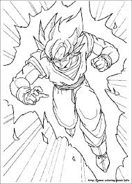 74 dragon ball z printable coloring pages for kids. Dragon Ball Z Coloring Picture