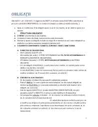 Obligatii contractuale succesor cu titlu particular al debitorului. Doc ObligaÈii FrunzÄ Adela Ioana Academia Edu