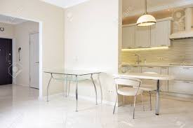 modern, bright, clean kitchen interior