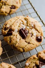 Salted Dark Chocolate Olive Oil Cookies Life As A Strawberry Recipe Dark Chocolate Chip Cookies Olive Oil Cookies Homemade Chocolate Chip Cookies