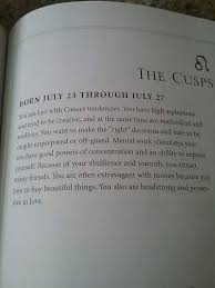Little problems can become big deals for you, but also minor successes can be cause for a. Part 6 The Cusp Of Cancer Leo Pagans Witches Amino