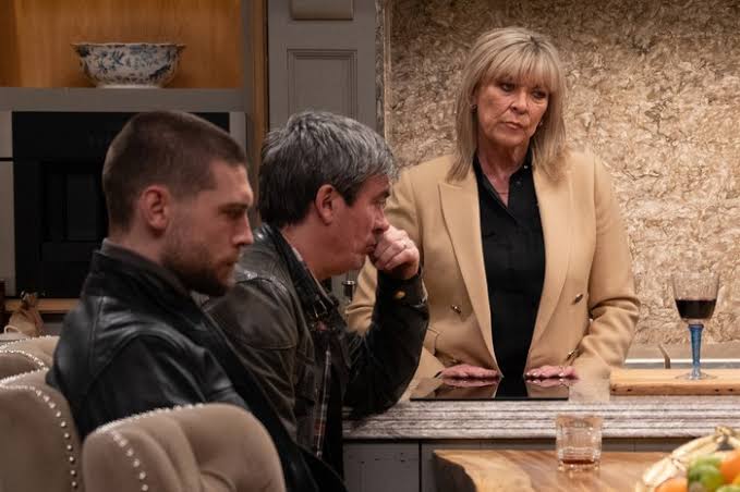 6 Emmerdale spoilers: Kim Tate takes charge of Joe Tate feud and John  Sugden is caught out | Radio Times