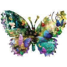 Try looking on our youtube channel! Forest Butterfly 1000 Piece Shaped Jigsaw Puzzle Spilsbury