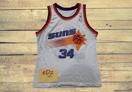 Charles barkley says phoenix suns 'much easier matchup' for los angeles lakers than utah jazz. Champion Jersey Suns Charles Barkley 34 Authentic Men S Fashion Activewear On Carousell