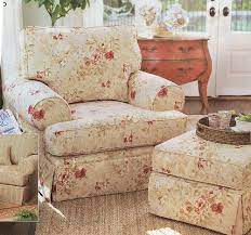 Print Overstuffed Chair Overstuffed Chairs Chair And Ottoman Set Armchair With Ottoman