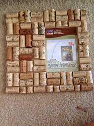 Wine Cork Picture Frame Diy Love Super Easy To Make Corkscrew Crafts Wall Decor Pictures Picture Frames