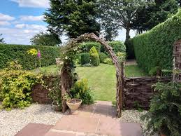 Willow Garden Arch Willow Garden Garden Arch Garden Design