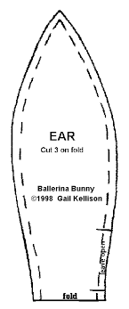 The ears have an opening so you can decide if you want to stuff them or. Printable Rabbit Sewing Pattern