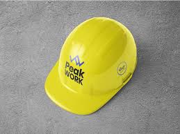 Construction Safety Helmet Mockup Psd Mockup Psd Construction Safety Safety Helmet