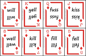 4 letter words ending with ff. Playing Cards Basic Code Ff Ll Ss Zz Spelfabet