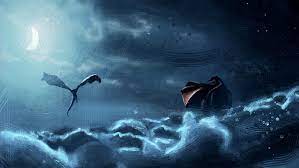 4 years ago on october 28, 2016. Hd Wallpaper Artwork Fantasy Art Dragon Game Of Thrones Moon Crescent Moon Wallpaper Flare