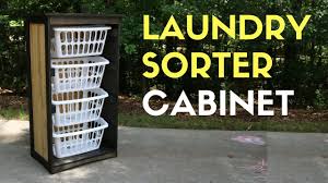 Shop wayfair for the best laundry basket holder. Laundry Basket Cabinet Youtube
