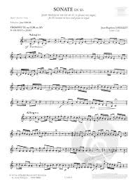 Beethoven, sonate au clair de lune. Sonate En Sib Majeur Von Jean Baptiste Loeillet De Gant Noten Fur Trompete