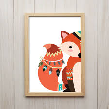 Kinderbilder Set Tribal Fuchs Indianer Pfeile Tiere Kinderzimmer Deko Bild Ebay Kinderbilder Wandbilder Kinderzimmer Kinderzimmer Deko