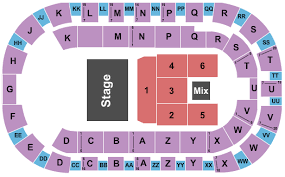 Toyota Center Seating Chart Kennewick