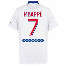 Das ausweichtrikot ist weiß und grün! Nike Psg Mbappe 7away Trikot 2020 2021