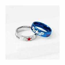 Marvel Kepek Geek Engagement Rings Marvel Jewelry Blue Engagement Ring