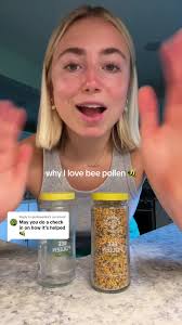 Replying to @qualeeerika Here’s the benefits of bee pollen! This is not  sponsored but I absolutely LOVE @Beekeeper’s Naturals 💛 You can use code  LIFEBYLAURENRALPH for 20% off if you wanna try some!!