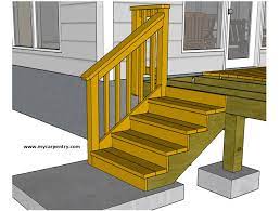Our backyard area was in dire need of help! Building Deck Stairs