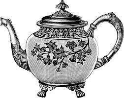 Black And White Teapot Clipart Free Clip Art Images Vintage Teapot Clip Art Vintage Vintage Tea Kettle Tea Pots Vintage