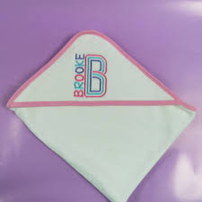 Whether you want to add a custom touch to their bathroom or create a fun accessory for the summer, our personalized kids' towels come in designs and styles perfect for children of all ages. Personalised Embroidered Hooded Towel Baby Newborn Gift Hooded Towels Baby Towel Baby Bath Towel