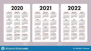 Collect Free Printable Calendar 2020 2022 Calendar