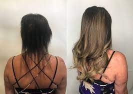 Temporary hair extensions cost less because you can easily put on clip ins yourself. Hair Extensions For Thin Or Thinning Hair In Denver