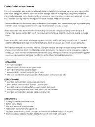 Pisau tajam (knife sharp) or beg berat (bag heavy). Faedah Melayari Internet