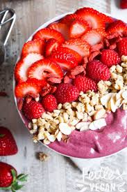 Peanut Butter Berry Acai Bowl Acai Bowls Recipe Smoothie Bowl Recipe Food