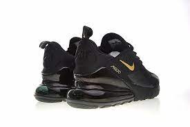 Shop all new nike air max styles. Nike Air Max 270 Black Gold Athletic Shoes Ah8050 007 Sepsport