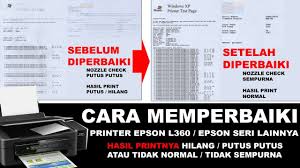 Pada postingan kali ini saya ingin berbagai pengalaman tentang: Cara Perbaiki Epson L360 Hasil Print Putus Putus Perbaiki Head Printer Epson L360 Youtube