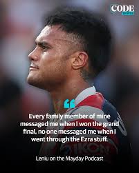This season Spencer Leniu became public enemy No. 1 in Queensland, but the  Sydney Roosters front-rower says he doesn't want to be remembered just as  the “beast”. FULL STORY ➡️ bit.ly/4o965Zv