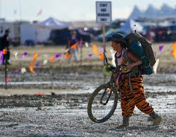 Burning Man revelers unfazed by deluge ...