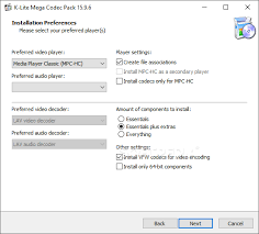 Media player codec pack for microsoft windows, 10, 8.1, 8, 7, 2019, 2016, x64 Download K Lite Codec Pack Mega 16 2 0 16 2 1 Beta