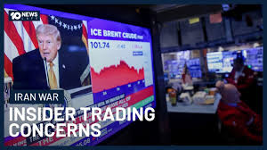 $580m Bet On Oil Prices Placed 15 Minutes Before Trump’s Iran Post | 10 News