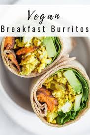 Vegan Breakfast Burrito Recipe Healthy Breakfast Recipes Vegan Breakfast Burrito Vegetarian Recipes