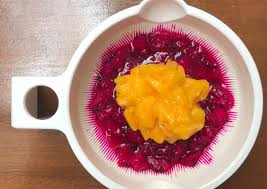 Taruh didalam piring makan si kecil. Resep Mpasi 6 Bulan Puree Buah Naga Mangga Oleh Adna Cook Cookpad