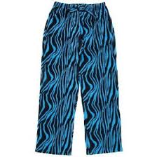 Inteco Blue Zebra Print Fleece Pajama Pants For Women S Inteco 11 99 Outfit Accessories Fleece Pajama Pants Clothes