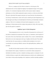 A good reflection paper has nothing in common with causal storytelling. Solution Reflection Paper Talent Management Studypool