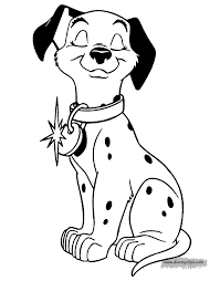 Dog collar clip art stock illustrations. 101 Dalmatians Coloring Pages 3 Disneyclips Com