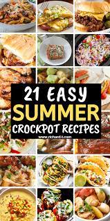21 Of The Best Summer Crockpot Recipes Summer Crockpot Recipes Chicken Crockpot Recipes Summer Slow Cooker Recipes