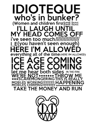 Pin By Ron Ginzburg On Stuff Made By My Boredom Radiohead Lyrics Radiohead Idioteque Radiohead