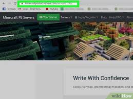 You have to watch this video . 4 Formas De Unirse A Un Servidor De Minecraft Wikihow