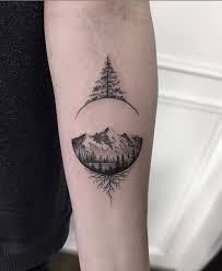 Tree Tattoo Immortality Eternity In 2020 Small Hand Tattoos Arm Tattoos For Guys Tattoos For Guys