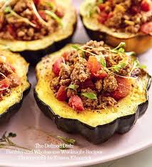 Whole30 Acorn Squash Stuffed With Curried Beef In 2020 With Images Acorn Squash Recipes Squash Recipes Paleo Acorn Squash
