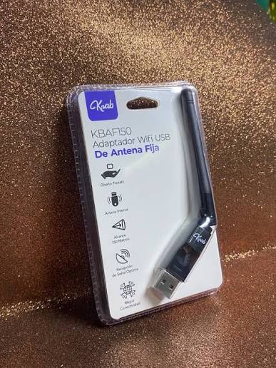 Adaptador Wifi USB SE ANTENA FIJA KBAF150