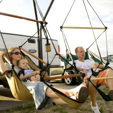 Those Who Enjoy Road Trips Will Have Blast Swinging On These Double Trailer Hitch Hammock Chairs Video Video Trailer Hitch Hanging Chair Hammock Camping