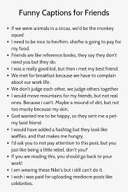 Funny Captions For Friends Funny Instagram Captions Instagram Captions For Friends Witty Instagram Captions