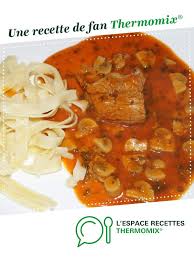 Veau Marengo Recette Recettes De Cuisine Repas Thermomix Idee Recette Thermomix