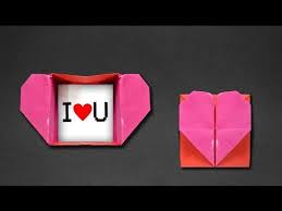 Origami Heart Box Envelope Easy Origami Heart Origami Heart Instructions Origami Heart